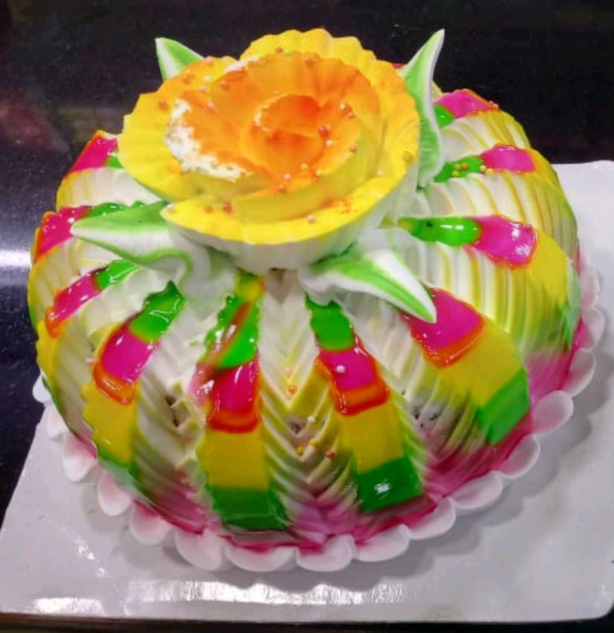 Gel Cake Design Images (Gel Birthday Cake Ideas) | Cake, Disney cakes,  Animal cakes
